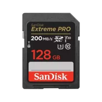 SanDisk Extreme PRO 128GB 200mbps SDXC UHS-I Memory Card (SDSDXXD-128G-GN4IN)